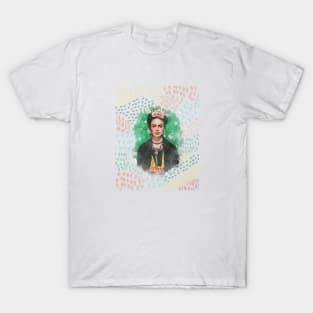 Frida Kahlo Watercolor T-Shirt